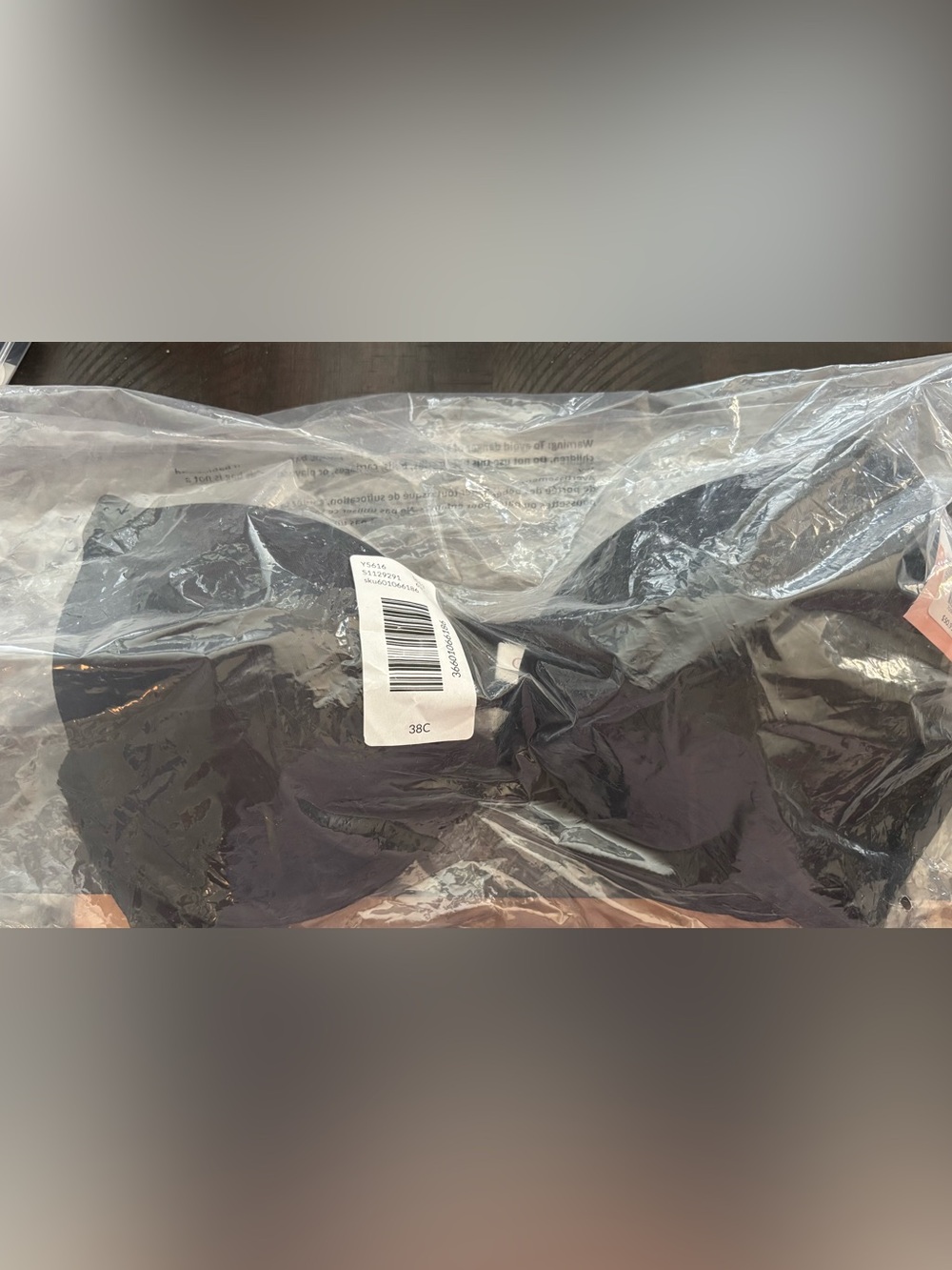 Cacique Black Boost Plunge Bra